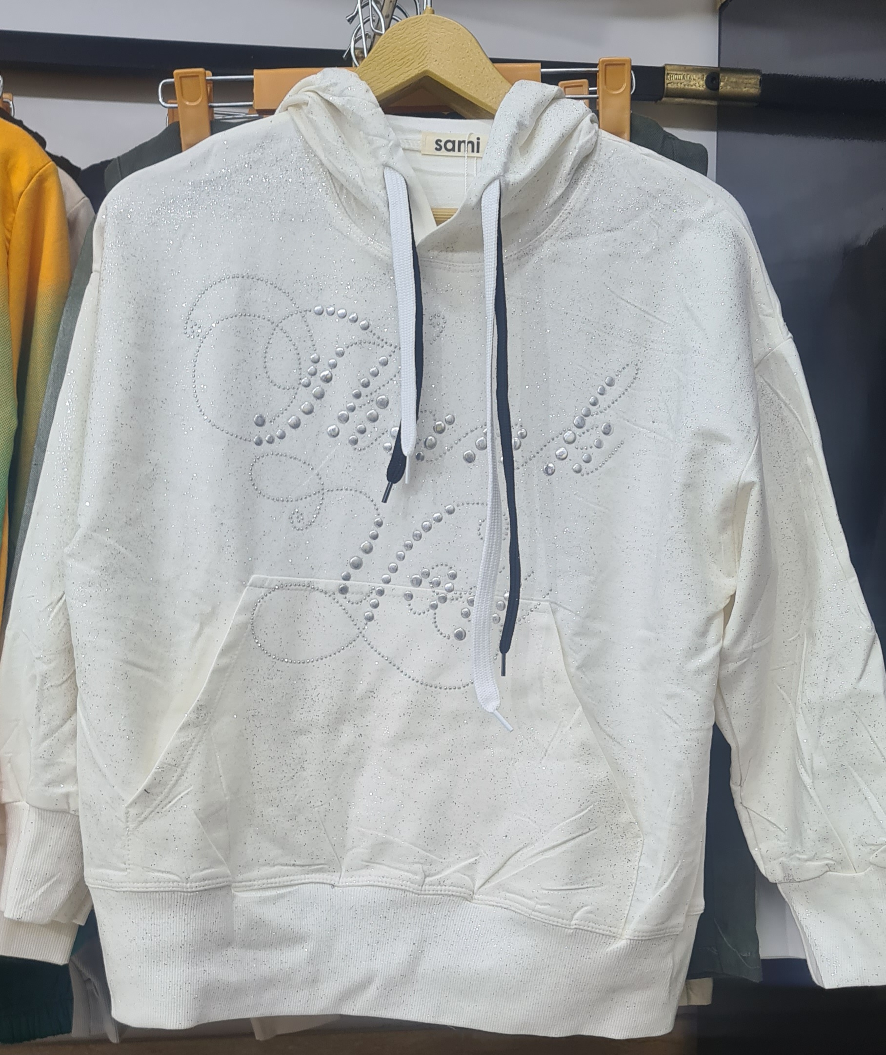 هودی مجلسی دخترانه جنس دورس شاین دار قواره آزادولش